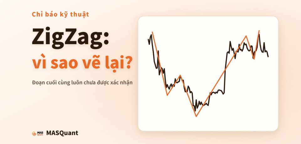 Ảnh bìa bài viết: biểu đồ giản lược Ethereum năm 2025 cùng đường ZigZag, tiêu đề "ZigZag: vì sao vẽ lại?"