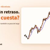 Portada del artículo: gráfico simplificado del USD/JPY en 2022 con la HMA y la SMA y el título «HMA sin retraso. ¿Qué cuesta?»